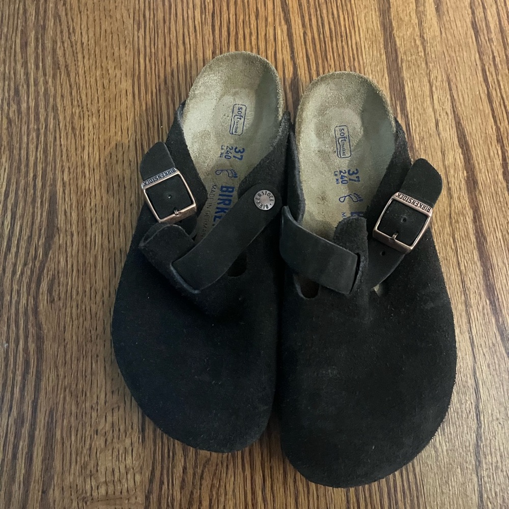 EUC Birkenstock Boston clogs